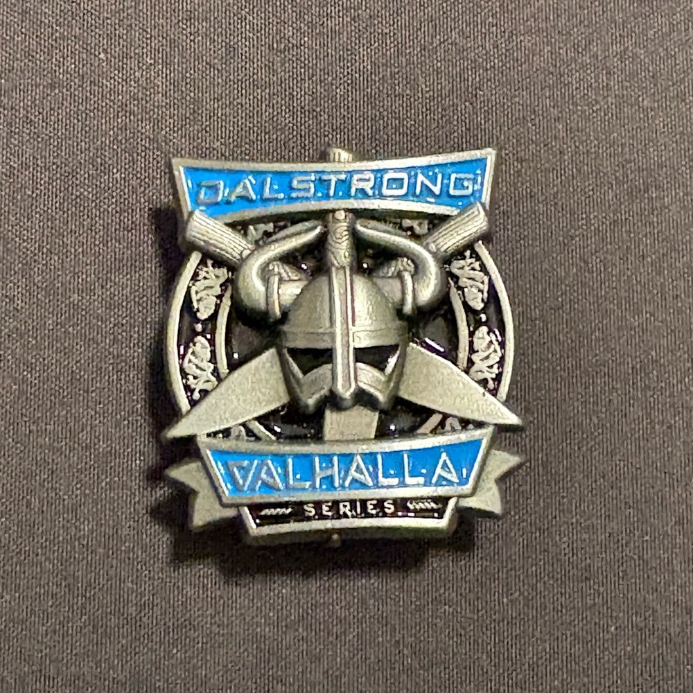 Dalstrong Valhalla‎ Series Viking Helmet Enamel Pin Magnetic Badge (0689)